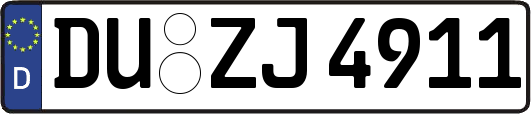 DU-ZJ4911