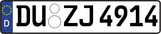 DU-ZJ4914