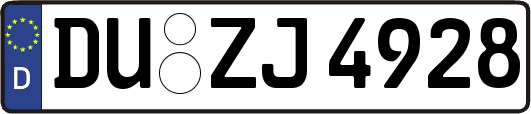 DU-ZJ4928