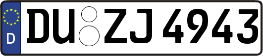 DU-ZJ4943