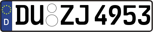 DU-ZJ4953