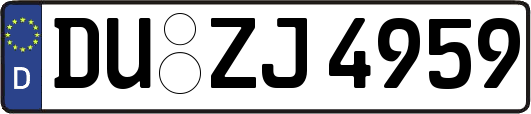 DU-ZJ4959