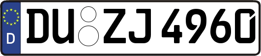DU-ZJ4960