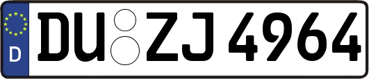 DU-ZJ4964