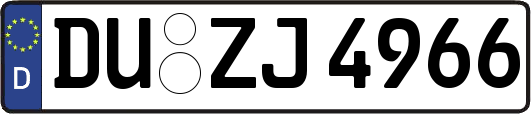 DU-ZJ4966