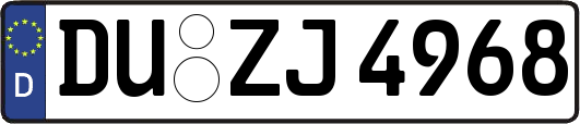 DU-ZJ4968
