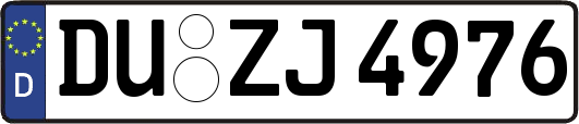 DU-ZJ4976