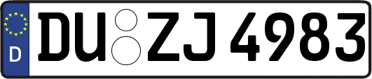 DU-ZJ4983