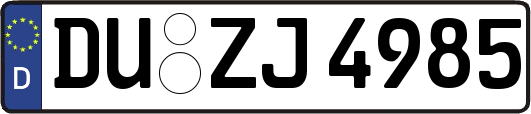 DU-ZJ4985