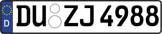 DU-ZJ4988