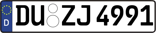 DU-ZJ4991