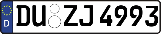 DU-ZJ4993