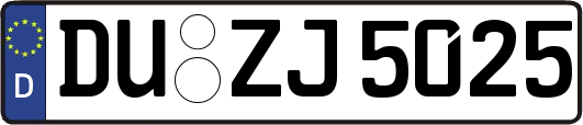 DU-ZJ5025