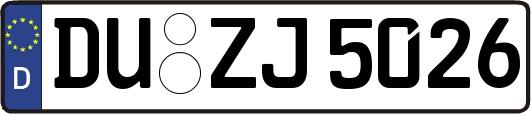 DU-ZJ5026