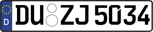 DU-ZJ5034