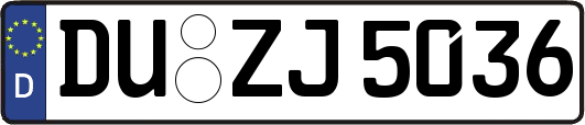 DU-ZJ5036