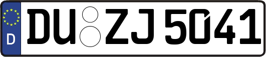 DU-ZJ5041