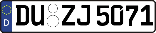 DU-ZJ5071