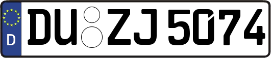 DU-ZJ5074