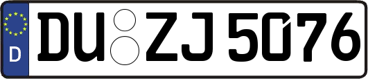 DU-ZJ5076
