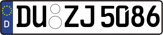 DU-ZJ5086