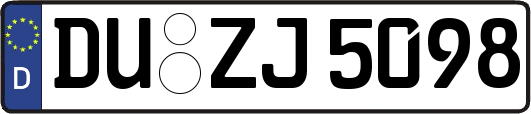 DU-ZJ5098