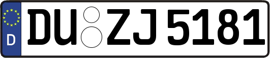DU-ZJ5181
