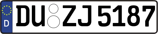 DU-ZJ5187