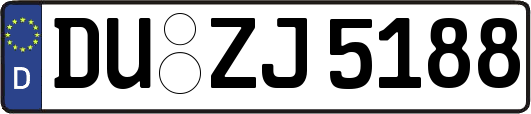 DU-ZJ5188