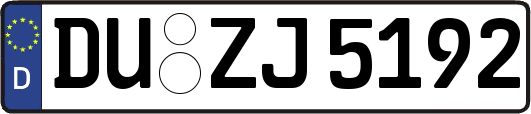 DU-ZJ5192