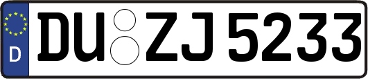 DU-ZJ5233