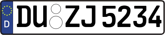 DU-ZJ5234