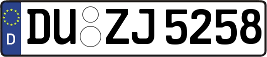 DU-ZJ5258