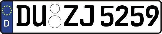 DU-ZJ5259