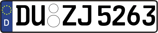 DU-ZJ5263