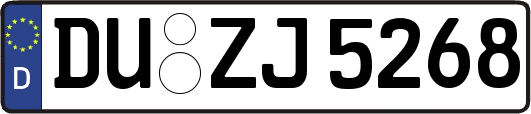 DU-ZJ5268