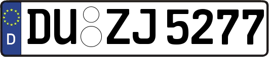 DU-ZJ5277