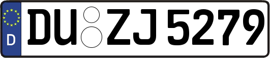 DU-ZJ5279