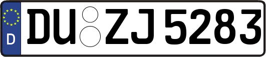 DU-ZJ5283
