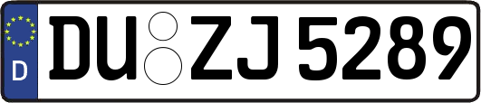 DU-ZJ5289