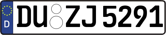 DU-ZJ5291