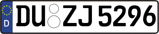 DU-ZJ5296