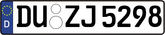 DU-ZJ5298