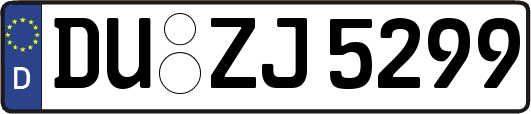 DU-ZJ5299