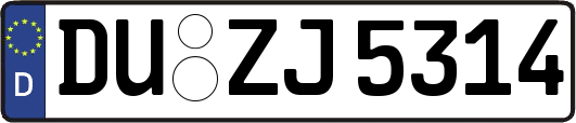 DU-ZJ5314