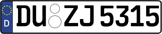 DU-ZJ5315