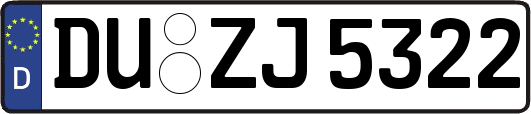 DU-ZJ5322