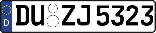 DU-ZJ5323