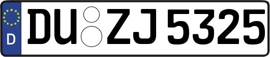 DU-ZJ5325