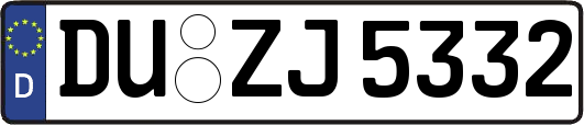 DU-ZJ5332